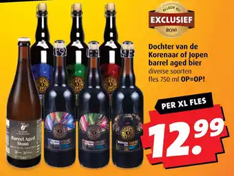 Boni Dochter van de Korenaar of Jopen barrel aged bier aanbieding