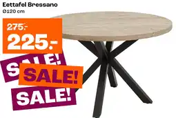 Kwantum Eettafel Bressano aanbieding
