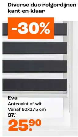 Kwantum Diverse duo rolgordijnen kant-en-klaar aanbieding