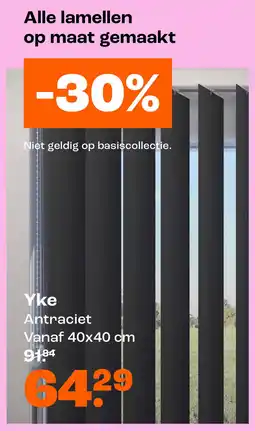 Kwantum Alle lamellen op maat gemaakt aanbieding