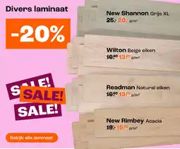 Kwantum Divers laminaat aanbieding