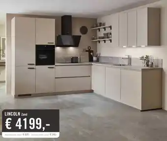 Keukendepot LINCOLN Zand aanbieding