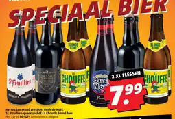 Boni Hertog Jan grand prestige, Bush de Noël, St. Feuillien quadrupel of La Chouffe blond bier aanbieding
