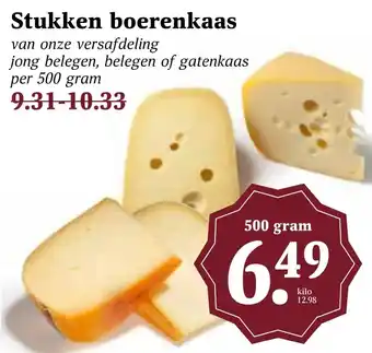 CoopCompact Stukken boerenkaas aanbieding