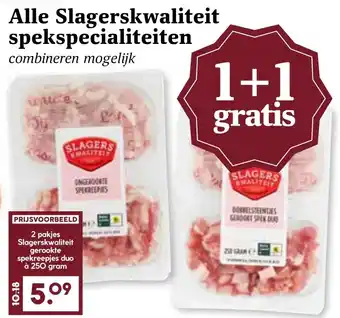 CoopCompact Alle Slagerskwaliteit spekspecialiteiten aanbieding