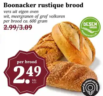 CoopCompact Boonacker rustique brood aanbieding