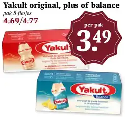 CoopCompact Yakult original, plus of balance aanbieding