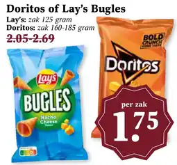 CoopCompact Doritos of Lay's Bugles aanbieding