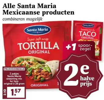 CoopCompact Alle Santa Maria Mexicaanse producten aanbieding