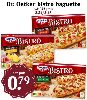 CoopCompact Dr. Oetker bistro baguette aanbieding