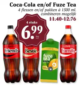Coop Coca-Cola en/of Fuze Tea aanbieding