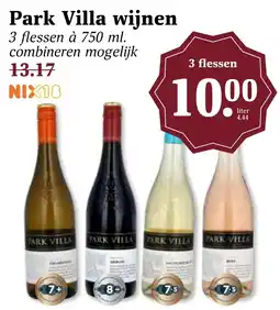 Coop Park Villa wijnen aanbieding