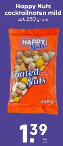 Coop Happy Nuts cocktailnoten mild aanbieding