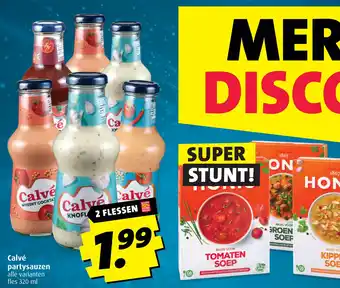 Boni Calvé partysauzen aanbieding