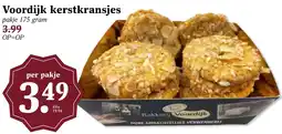 Coop Voordijk kerstkransjes aanbieding