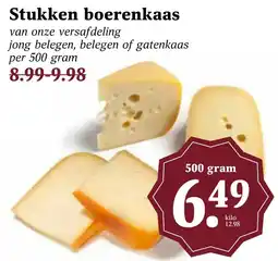 Coop Stukken boerenkaas aanbieding