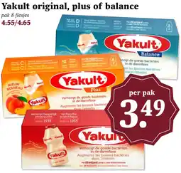 Coop Yakult original, plus of balance aanbieding