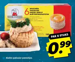 Boni Maitre patissier pasteitjes aanbieding