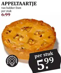Coop APPELTAARTJE aanbieding