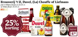 Coop Brouwerij 't IJ, Duvel, (La) Chouffe of Liefmans aanbieding