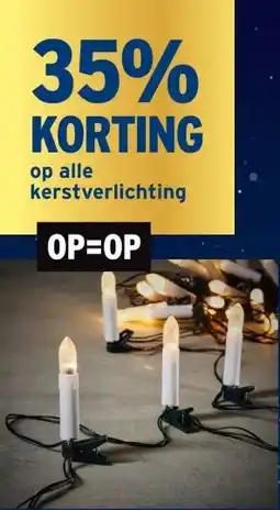 GAMMA op alle kerstverlichting aanbieding