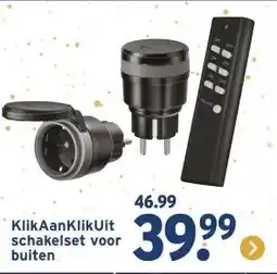GAMMA KlikAanKlikUit schakelset voor buiten aanbieding