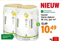 GAMMA Isover Vario dakrol aanbieding