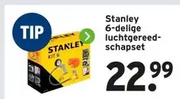 GAMMA Stanley 6-delige luchtgereed- schapset aanbieding