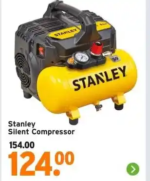 GAMMA Stanley Silent Compressor aanbieding