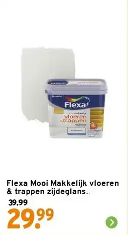 GAMMA Flexa Mooi Makkelijk vloeren & trappen zijdeglans gebroken wit 750 ml aanbieding