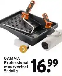 GAMMA GAMMA Professional muurverfset aanbieding