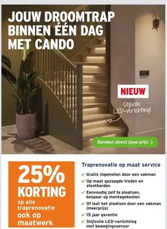 GAMMA op alle traprenovatie aanbieding
