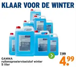 GAMMA GAMMA ruitensproeiervloeistof winter aanbieding