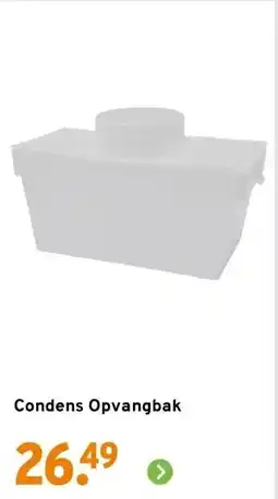 GAMMA Condens Opvangbak aanbieding
