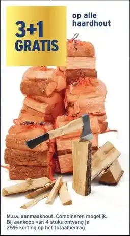 GAMMA op alle haardhout aanbieding