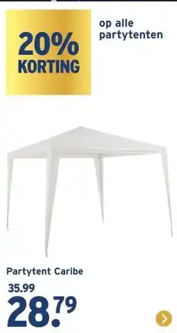 GAMMA Partytent Caribe aanbieding