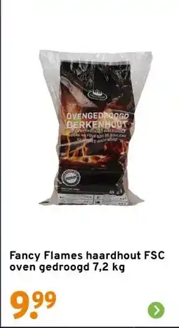GAMMA Fancy Flames haardhout FSC oven gedroogd 7,2 kg aanbieding
