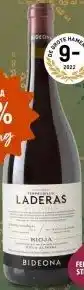 Gall & Gall Bideona Laderas Tempranillo Rioja 75CL aanbieding