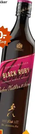 Gall & Gall Johnnie Walker Black Ruby 70CL aanbieding