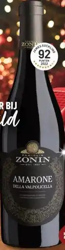 Gall & Gall Zonin Amarone della Valpolicella 75CL aanbieding