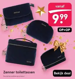 Etos Zenner toilettassen aanbieding