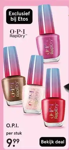 Etos O.P.I. aanbieding