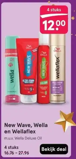Etos New Wave, Wella en Wellaflex aanbieding