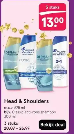 Etos Head & Shoulders aanbieding