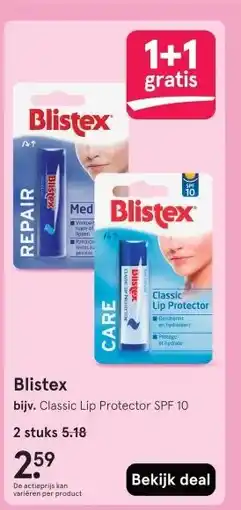 Etos Blistex aanbieding
