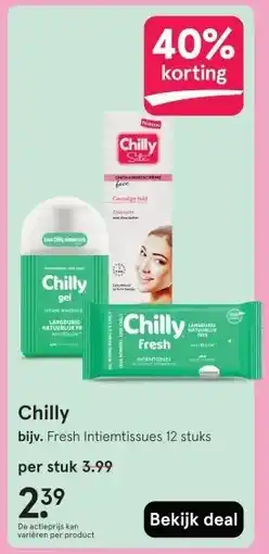 Etos Chilly aanbieding