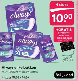 Etos Always enkelpakken aanbieding