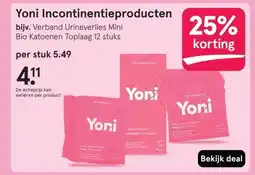 Etos Yoni Incontinentieproducten aanbieding
