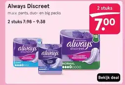 Etos Always Discreet aanbieding