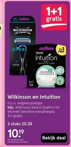 Etos Wilkinson en Intuition aanbieding